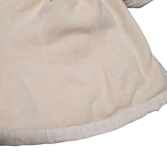 BB Dakota Cream Hooded Jacket Women's XL - Picture 5 of 8